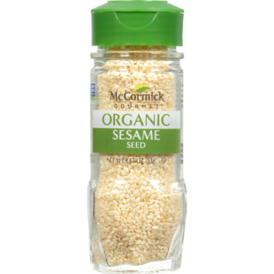 McCormick Gourmet Organic Sesame Seed - 1.87 Oz