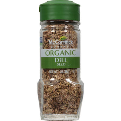 McCormick Gourmet Organic Dill Seed - 1 Oz - Image 1