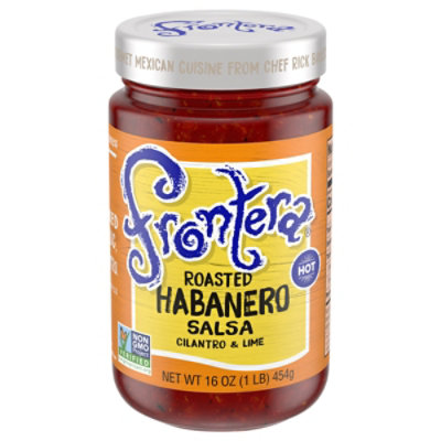 Frontera Salsa Roasted Habanero Hot Jar - 16 Oz - Image 2