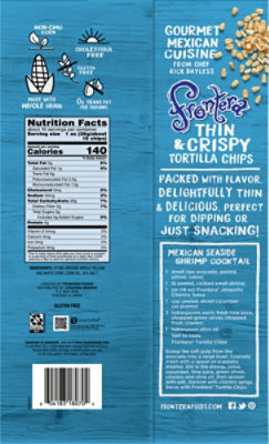 Frontera Tortilla Chips Thin + Crispy - 10 Oz - Image 5