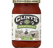 Clints Salsa Texas Mild Jar - 16 Oz