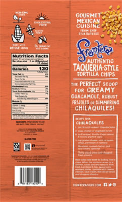 Frontera Tortilla Chips Authentic Taqueria - 12 Oz - Image 5
