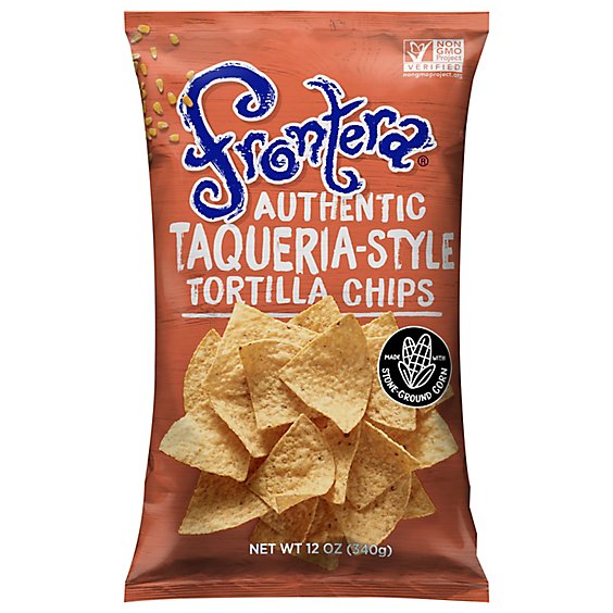 Frontera Tortilla Chips Authentic Taqueria - 12 Oz