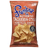Frontera Tortilla Chips Authentic Taqueria - 12 Oz - Image 1