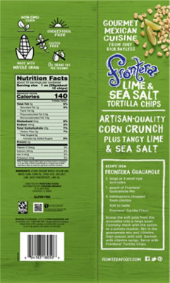 Frontera Tortilla Chips Lime + Sea Salt - 10 Oz - Image 5