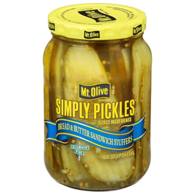 Mt. Olive Pickles Sandwich Stuffers Bread & Butter - 16 Fl. Oz. - Image 2