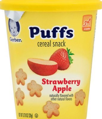 Gerber Puffs Cups Strawberry Apple - Each - Image 2