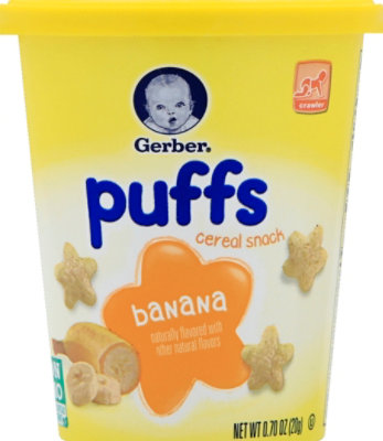 Gerber Puffs Cups Banana - Each - Image 2