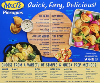 Mrs. T's Loaded Baked Potato Pierogies - 12 Count - Image 7