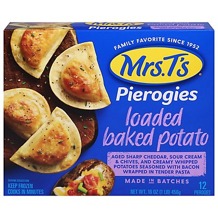 Mrs. Ts Pierogies Loaded Baked Potato 12 Count - 16 Oz - Image 1