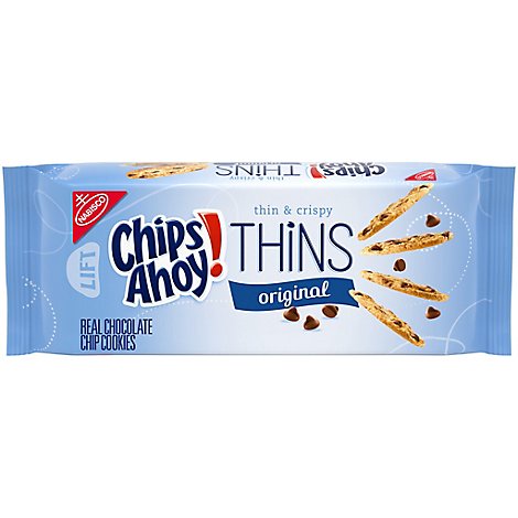 Chips Ahoy! Cookies Thins Original - 7 Oz