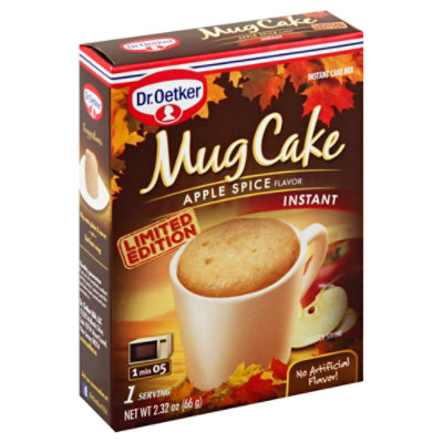 Dr. Oetker Mug Cake Instant Cake Mix Apple Spice Limited Edition - 2.32 Oz - Image 1