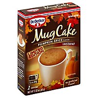 Dr. Oetker Mug Cake Instant Cake Mix Pumpkin Spice Limited Edition - 2.32 Oz - Image 1