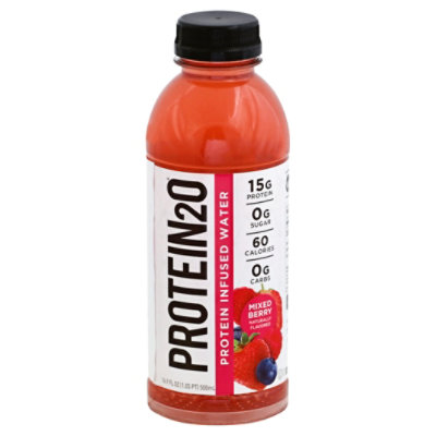 Protein2o Protein Infused Water Mixed Berry +Electrolytes - 16.9 Fl. Oz. - Image 1