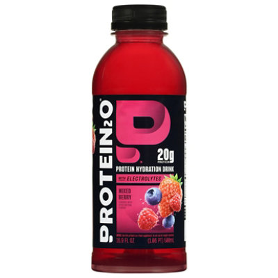 Protein2o Protein Infused Water Mixed Berry +Electrolytes - 16.9 Fl. Oz.