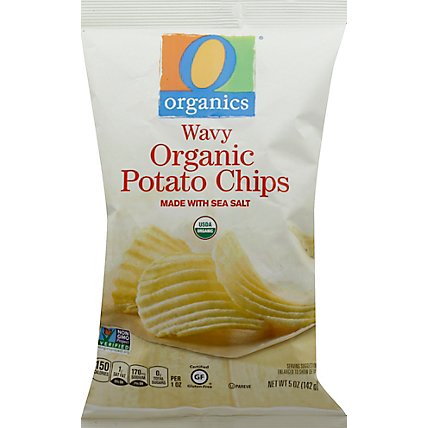 O Organics Organic Potato Chips Wavy - 5 Oz - Image 2