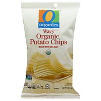 O Organics Organic Potato Chips Wavy - 5 Oz - Image 1