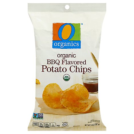 O Organics Organic Potato Chips Barbecue - 5 Oz