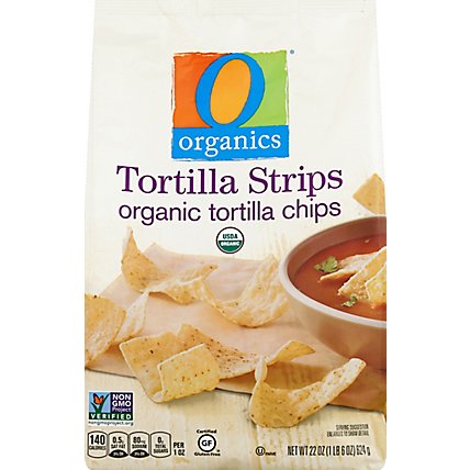 O Organics Organic Tortilla Chips Strips - 22 Oz - Image 2