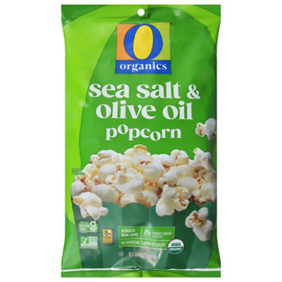 O Organics Organic Popcorn Sea Salt & Olive Oil - 5 Oz - Image 3