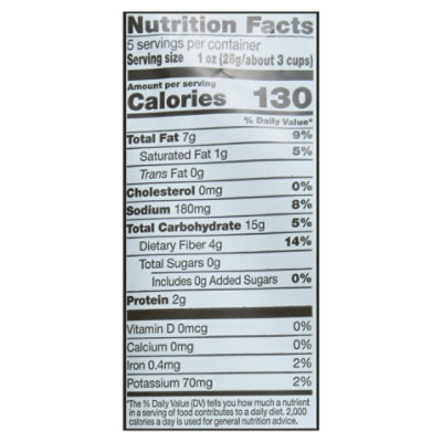 O Organics Popcorn Sea Salt & Olive Oil - 5 Oz - Image 3