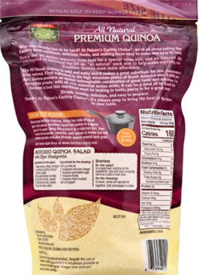 Natures Earthly Choice Quinoa Premium Value Size - 24 Oz - Image 6