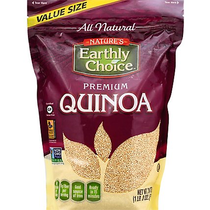 Natures Earthly Choice Quinoa Premium Value Size - 24 Oz - Image 2