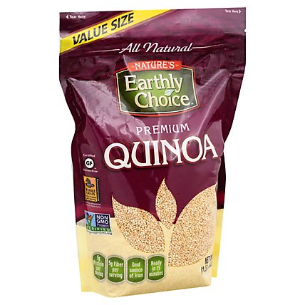 Natures Earthly Choice Quinoa Premium Value Size - 24 Oz - Image 1