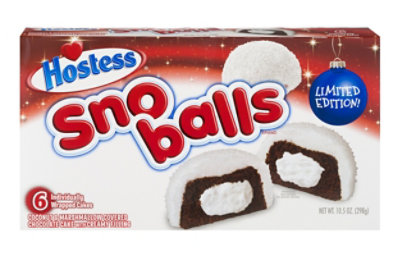 Hostess Snowballs Holiday - Each