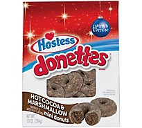 Hostess Hot Cocoa & Marshmallow Flavored Donettes Donuts - 10 Oz