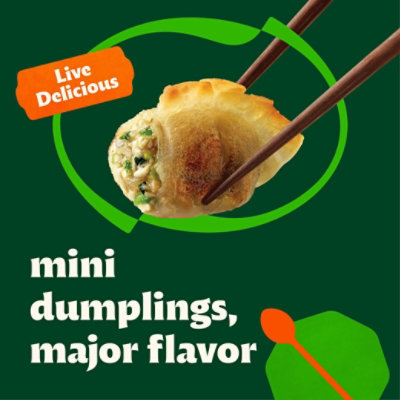 Bibigo Wontons Korean Style Chicken & Vegetable Dumplings Mini - 24 Oz - Image 2