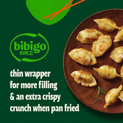 Bibigo Wontons Korean Style Chicken & Vegetable Dumplings Mini - 24 Oz - Image 5