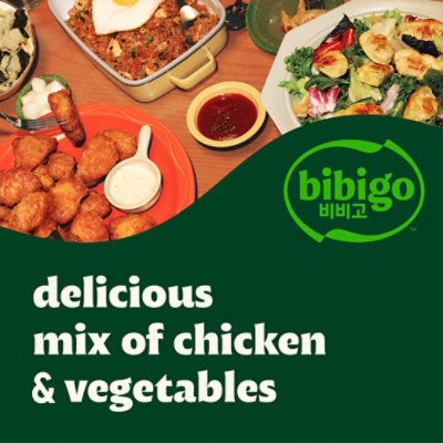 Bibigo Wontons Korean Style Chicken & Vegetable Dumplings Mini - 24 Oz - Image 3