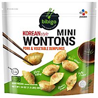 Bibigo Pork & Vegetable Mini Wontons - 24 Oz - Image 2