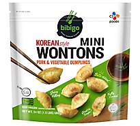 Bibigo Pork & Vegetable Mini Wontons - 24 Oz