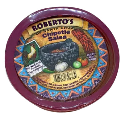 Robertos Of Santa Cruz Chipotle Salsa - 13 Oz