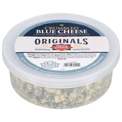 Dietz & Watson Originals Crumbled Blue Cheese Cup 4 Oz - Image 3