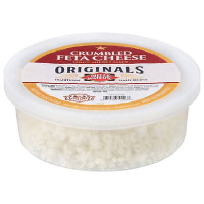 D&W Original Cheese Feta Crumble Cup - 4 Oz - Image 1