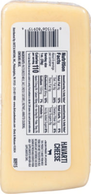 Dietz & Watson Originals Danish Havarti Cheese Block 8 Oz - Image 5