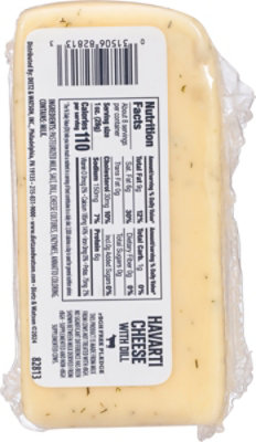 Dietz & Watson Originals Havarti Dill Cheese Block 8 Oz - Image 5
