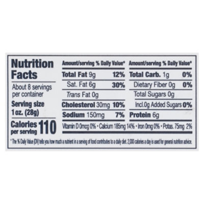 Dietz & Watson Originals Havarti Dill Cheese Block 8 Oz - Image 3