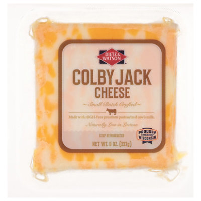 Dietz & Watson Originals Colby Jack Cheese Block 8 Oz - Image 3