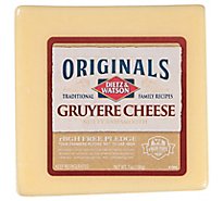 Dietz & Watson Originals German Gruyere Cheese Block 7 Oz