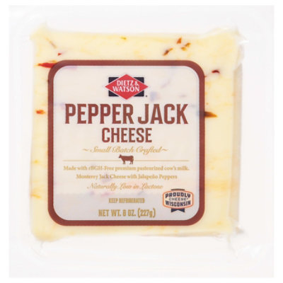 Dietz And Watson Originals Cheese Pepper Jack Stick - 8 Oz - Image 3