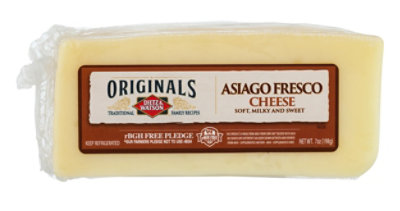 Dietz & Watson Originals Asiago Fresco Cheese Wedge 7 Oz - Image 6