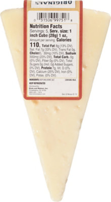 Dietz & Watson Originals Pecorino Romano Cheese Wedge 5 Oz - Image 6