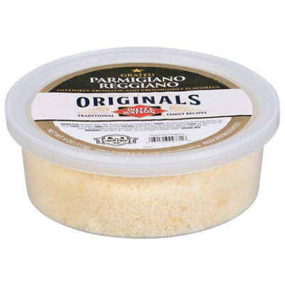 Dietz & Watson Originals Grated Parmigiano Reggiano Cheese Cup 4 Oz - Image 2