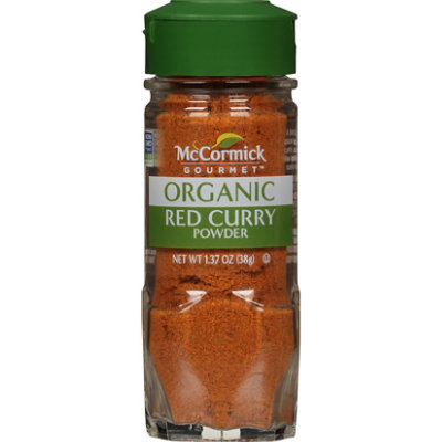 McCormick Gourmet Organic Curry Powder Red - 1.37 Oz