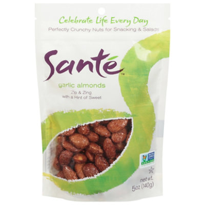 Sante Almonds Garlic Spiced - 5 Oz - Image 3