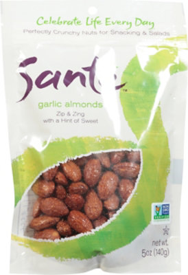 Sante Almonds Garlic Spiced - 5 Oz - Image 2